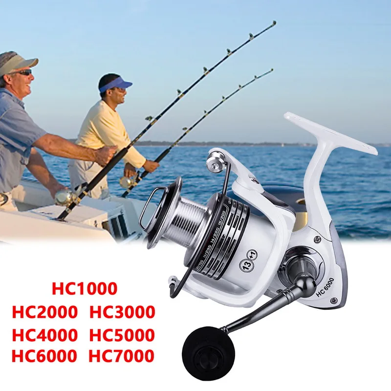 

HC1000-7000 Outdoor Fishing Reel ађка ля Спининга Super Carp Fishing Feeder Spinning Reel Spinning Reel Type Fishing Wheel
